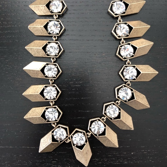 Authentic J. Crew crystal statement necklace - Picture 3 of 6